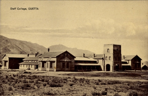 Postcard Quetta Pakistan, Human Resources Academy