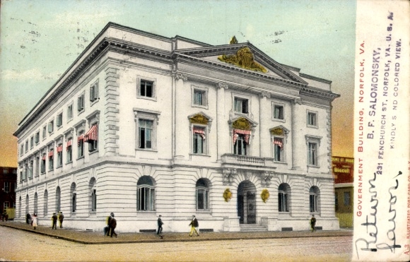 PC Norfolk Virginia USA, Government Building