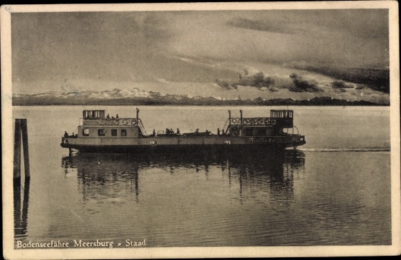 Lake Constance, Lake Constance ferry Meersburg Staad