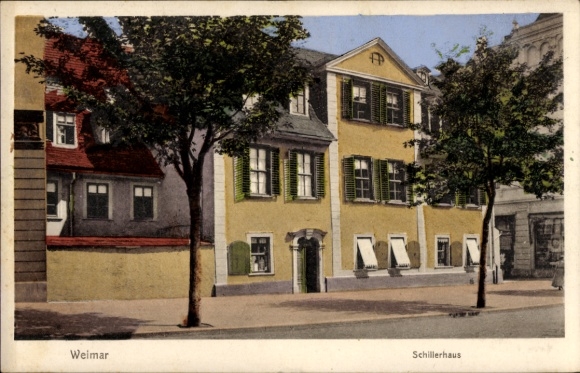 Weimar in Thuringia, Schiller House