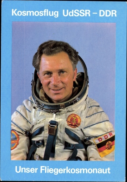 Joint Space Flight USSR and GDR, Pilot Cosmonaut Sigmund Jähn