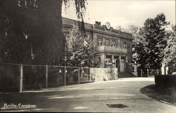 Postcard Berlin Treptow, Archenhold Observatory