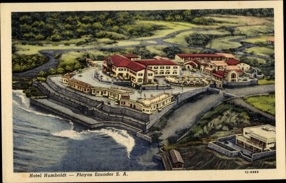 Postcard Beaches Ecuador, Hotel Humboldt