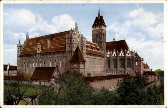 Marienburg Castle, Malbork, West Prussia, castle, Teutonic Knights' castle