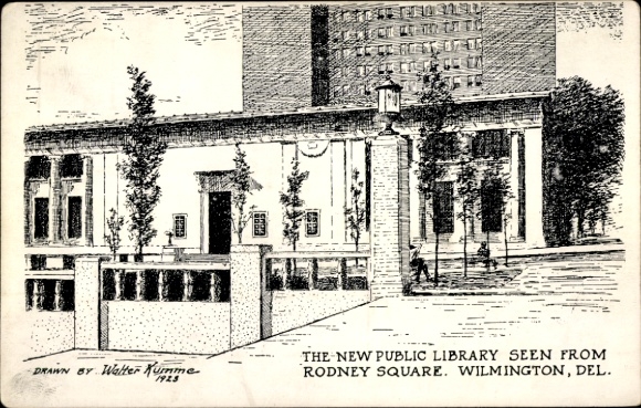 Artist PC Wilmington Delaware USA, The New Public Library