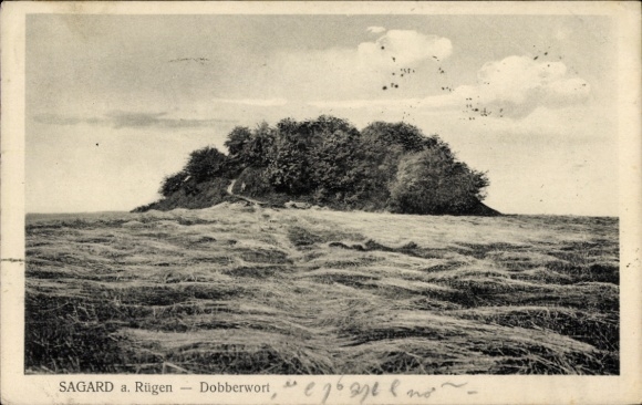 Postcard Sagard on Rügen, Dobberwort