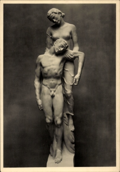 Artwork by Josef Thorak, Last Flight, HDK 414, Body Study, Photo Hoffmann