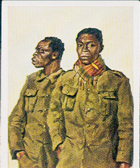 Collection picture The World War, appendix: Our opponents No. 261, Kruneger