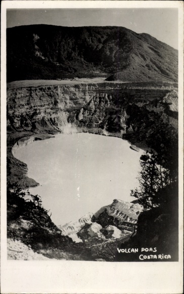 Postcard Costa Rica, Poas Volcano