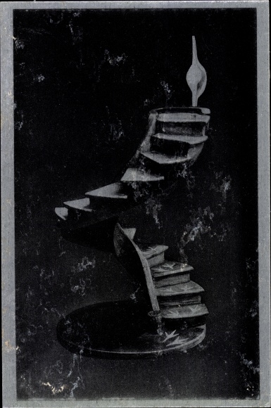 Artist PC Paalen, Wolfgang, A l'echelle du desir, La Carte Surrealiste no. 19