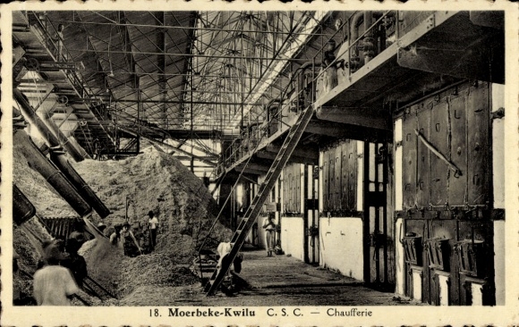 CPA Moerbeke Kwilu RD Congo Zaïre, chauffeur