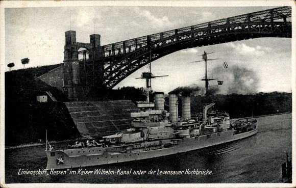 Kiel Airport, passenger ship Hessen, Kaiser Wilhelm Canal, Levensau High Bridge