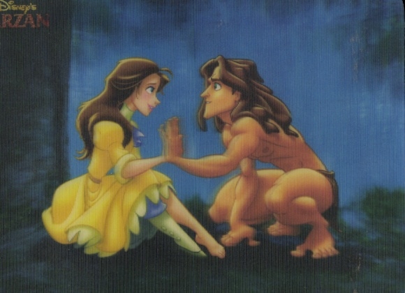 3-D Postcard Disney, Tarzan