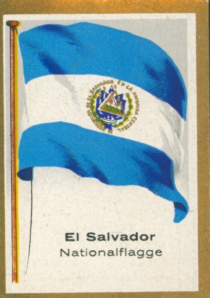 Collective picture Josetti pictures, world in pictures, picture 311 El Salvador, national flag