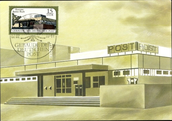 Maximum Artist Postcard Berlin Pankow Buch, Post Office