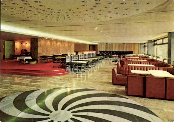 Postcard Berlin Mitte, Palace of the Republic, Youth Center