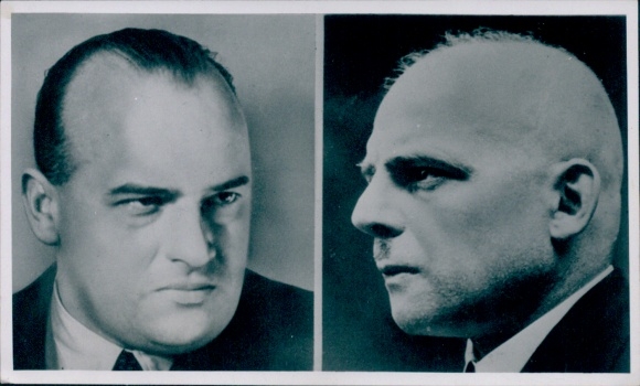 Photo Nuremberg Trials, Hans Frank, Fritz Sauckel, portraits
