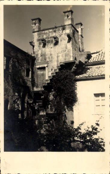 Photo Postcard Korčula Curzola Kurzel Croatia, building, residential house