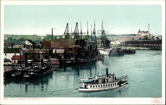 PC Portsmouth New Hampshire USA, Coal Quays