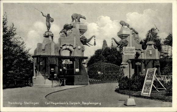 Hamburg Eimsbüttel Stellingen, Carl Hagenbeck's Zoo