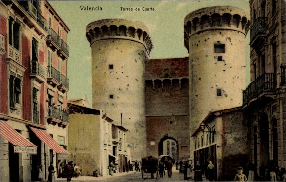 Postcard Valencia Venezuela, Torres de Cuarte