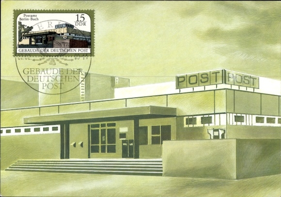 Maximum Artist Postcard Berlin Pankow Buch, Post Office