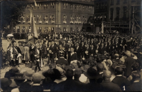 Student association Würzburg am Main, Lower Franconia, festival, marching students
