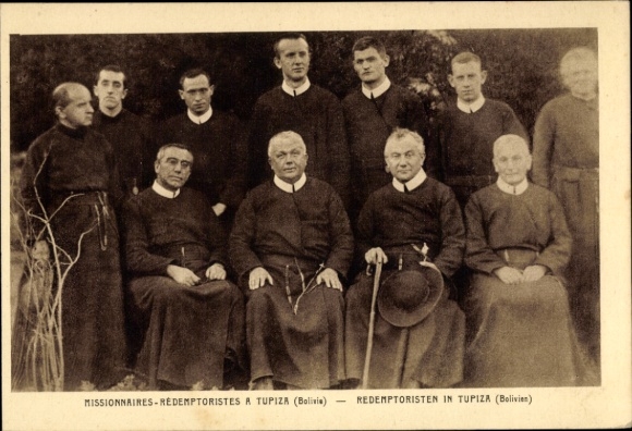 PC Tupiza Bolivia, missionaries, Redemptorists, group portrait