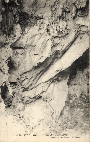 Postcard Vịnh Hạ Long Baie d'Along Vietnam, Grotte des Merveilles