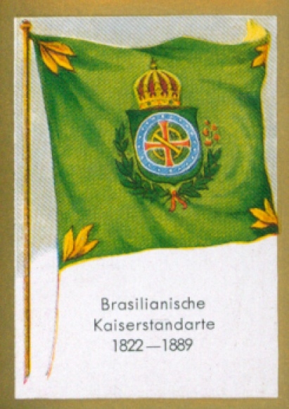 Collection picture Ulmenried flag picture No. 192, Brazilian imperial standard 1822 - 1889