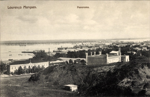 PC Maputo Lourenco Marques Mozambique, panorama