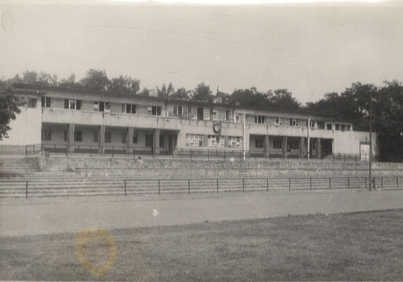 Original photo Berlin Wedding, Stadium in Volkspark Rehberge, around 1948, approx. 12x17 cm