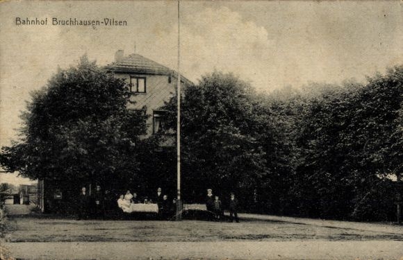 Bruchhausen Vilsen train station, Lower Saxony