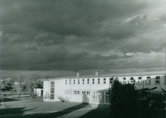 Photo Clouds over a building