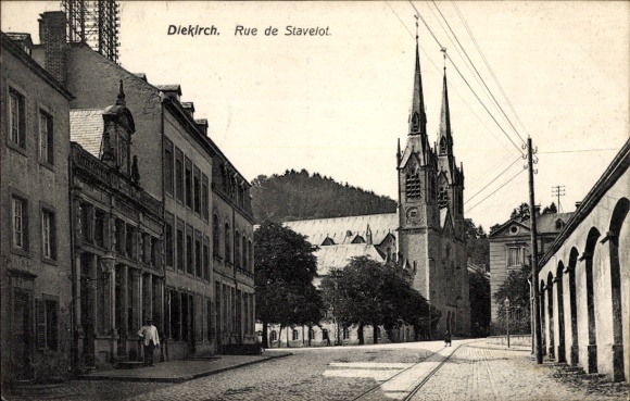PC Diekirch Luxembourg, Rue de Stavelot, church