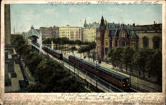 Berlin Schöneberg, Nollendorfplatz, train station, elevated railway
