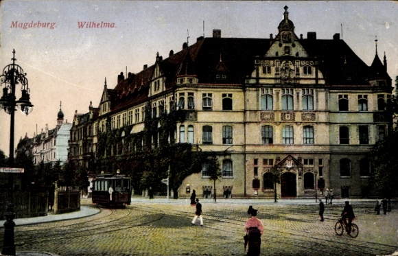 Magdeburg on the Elbe, Wilhelma, tram