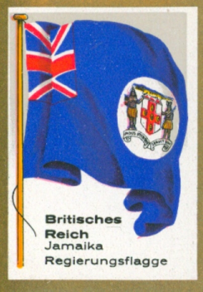 Collector's picture Ulmenried flag pictures No. 382, British Empire, Jamaica, government flag