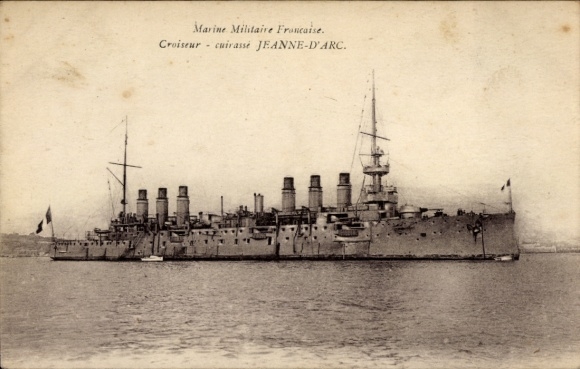 CPA Marine Militaire Francaise, Croiseur cuirassé Jeanne d'Arc