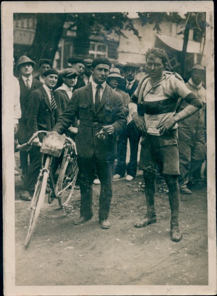 Photo Tour de France 1921, 6th stage, Bayonne - Luchon, winner Hector Heusghem