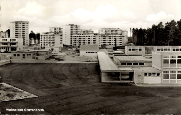 Postcard Gravenbruch Neu Isenburg in Hesse, residential town