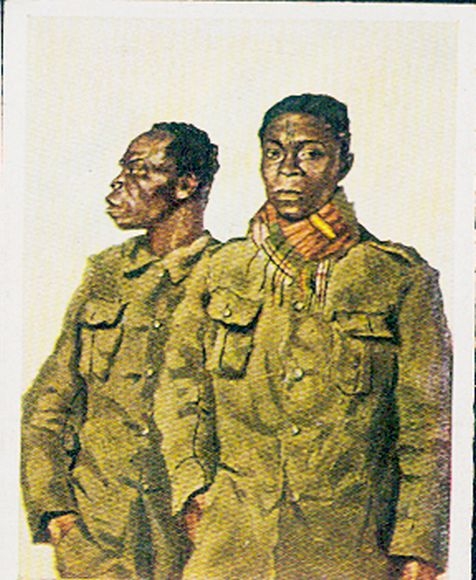 Collection picture The World War, appendix: Our opponents No. 261, Kruneger