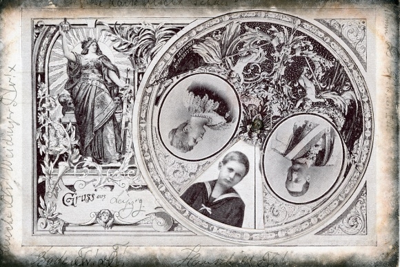 Mechanical PCs of Kaiser Wilhelm II, Empress Auguste Viktoria, children of the imperial couple, Germania