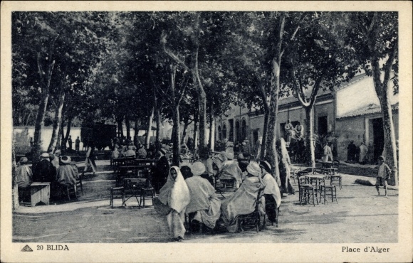 20 old PCs Algeria, various views, Blida, Algiers, Arzew, Tlemcen, Batna, Mascara, Oran, Biskra