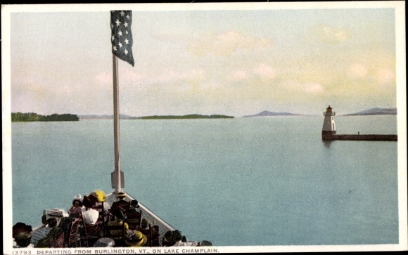 PC Burlington Vermont United States, Lake Champlain