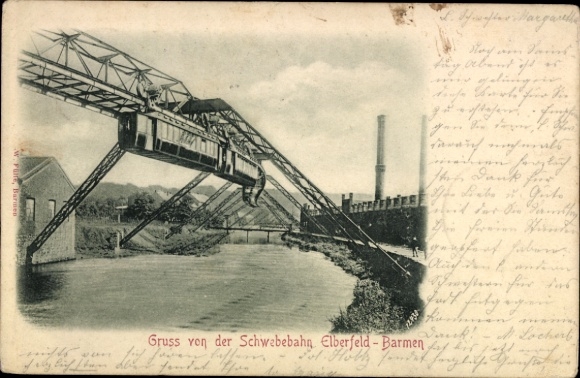 Elberfeld Barmen Wuppertal, suspension railways