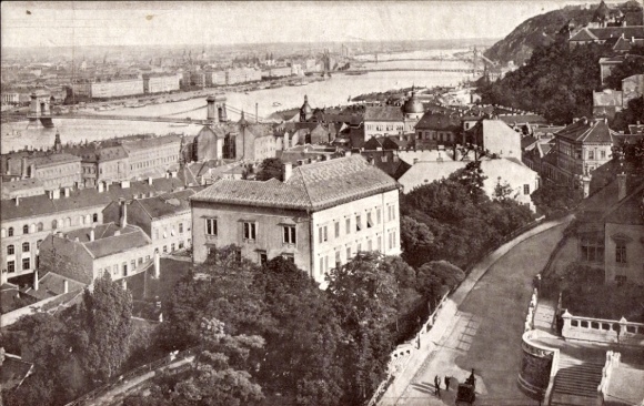 Postcard Budapest Hungary, general view