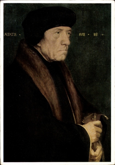 Artist Postcard Holbein the Younger, Hans, portrait of a Man