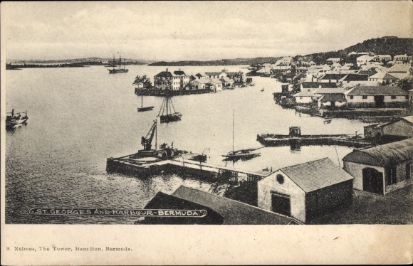 PC Saint George's Bermuda, harbor picture, place