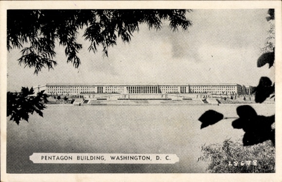 Postcard Washington DC USA, Pentagon
